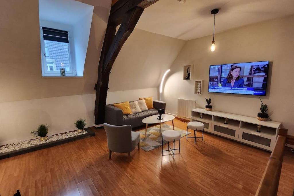 דירות דואי Grand Duplex Du Beffroi מראה חיצוני תמונה