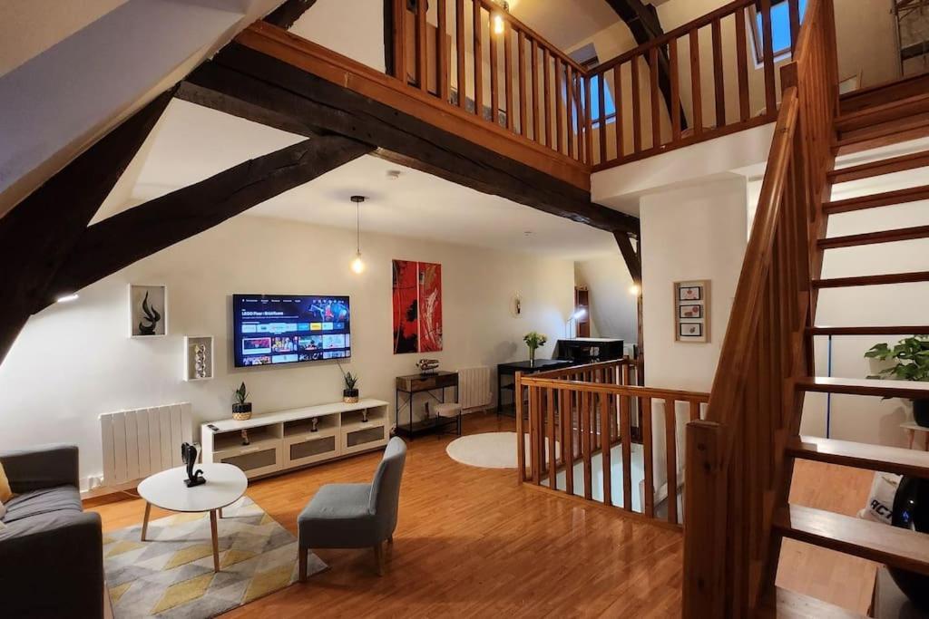 דירות דואי Grand Duplex Du Beffroi מראה חיצוני תמונה