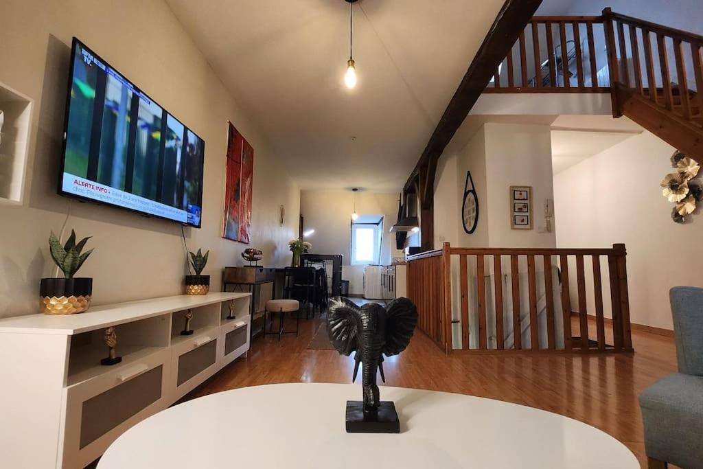 דירות דואי Grand Duplex Du Beffroi מראה חיצוני תמונה